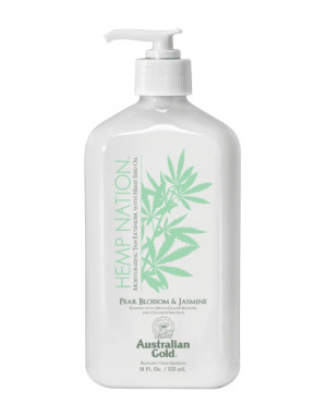 Australian Gold Hemp Nation Pear Blossom   Jasmin Body Lotion 535 Ml