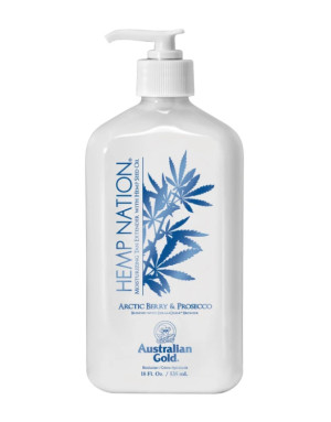 Australian Gold Hemp Nation Artic Berry   Prosecco Body Lotion 535 Ml